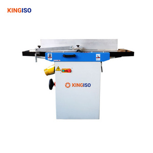 KINGISO Woodworking Surface Planer Jointer Machine With Spiral Cutter Head Woodworking Combined Thicknesser