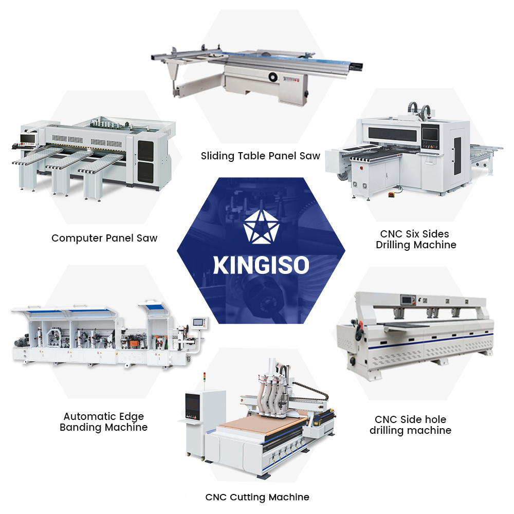 KINGISO KI-S2J2W2 Automatic Woodworking Straight Line Sander Wood Edge Sanding Machinery