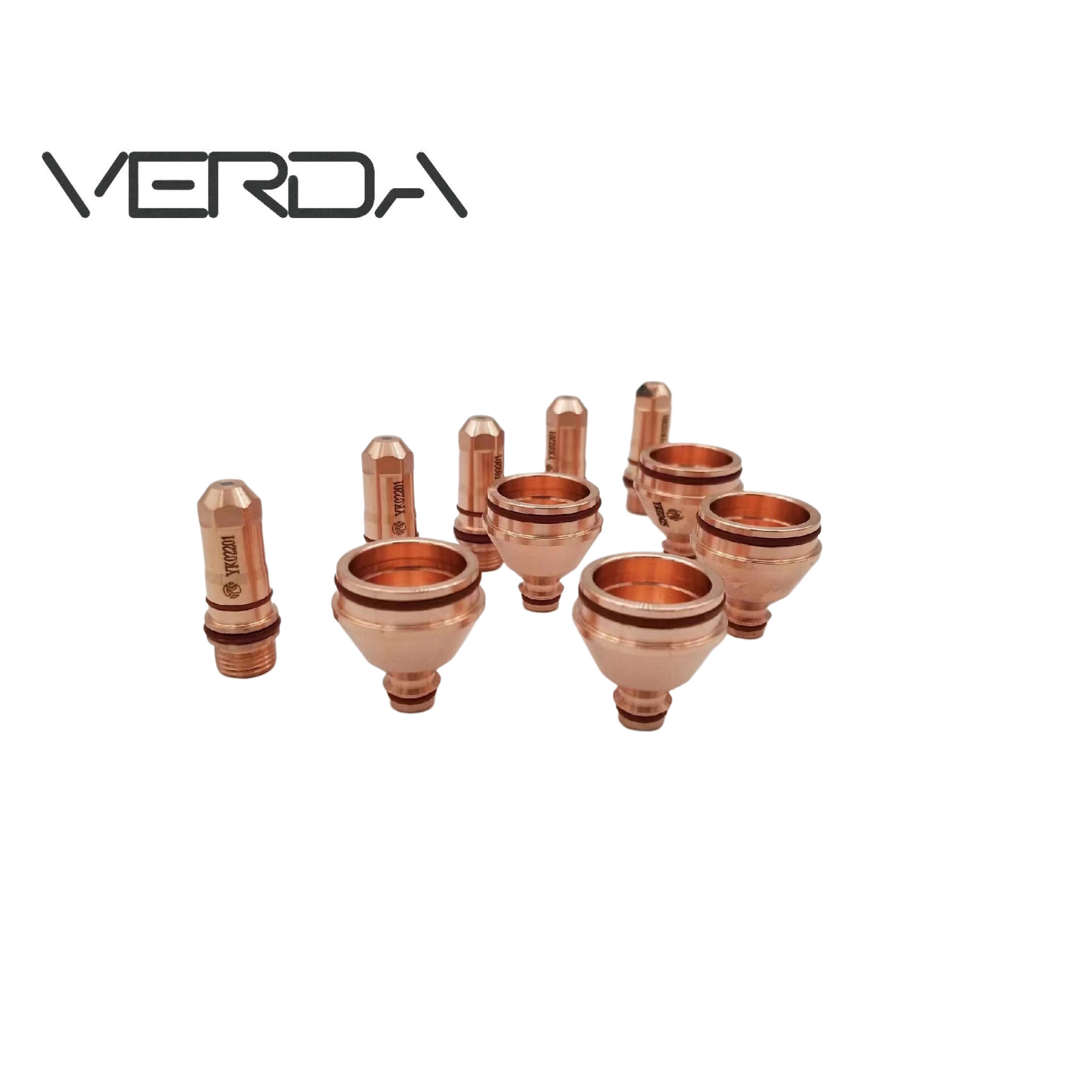 Quality Goods YK330 Plasma Cutting Consumable Plasma Electrode YK02201 Plasma Nozzle Torch Accessories 40A~300A Nozzle