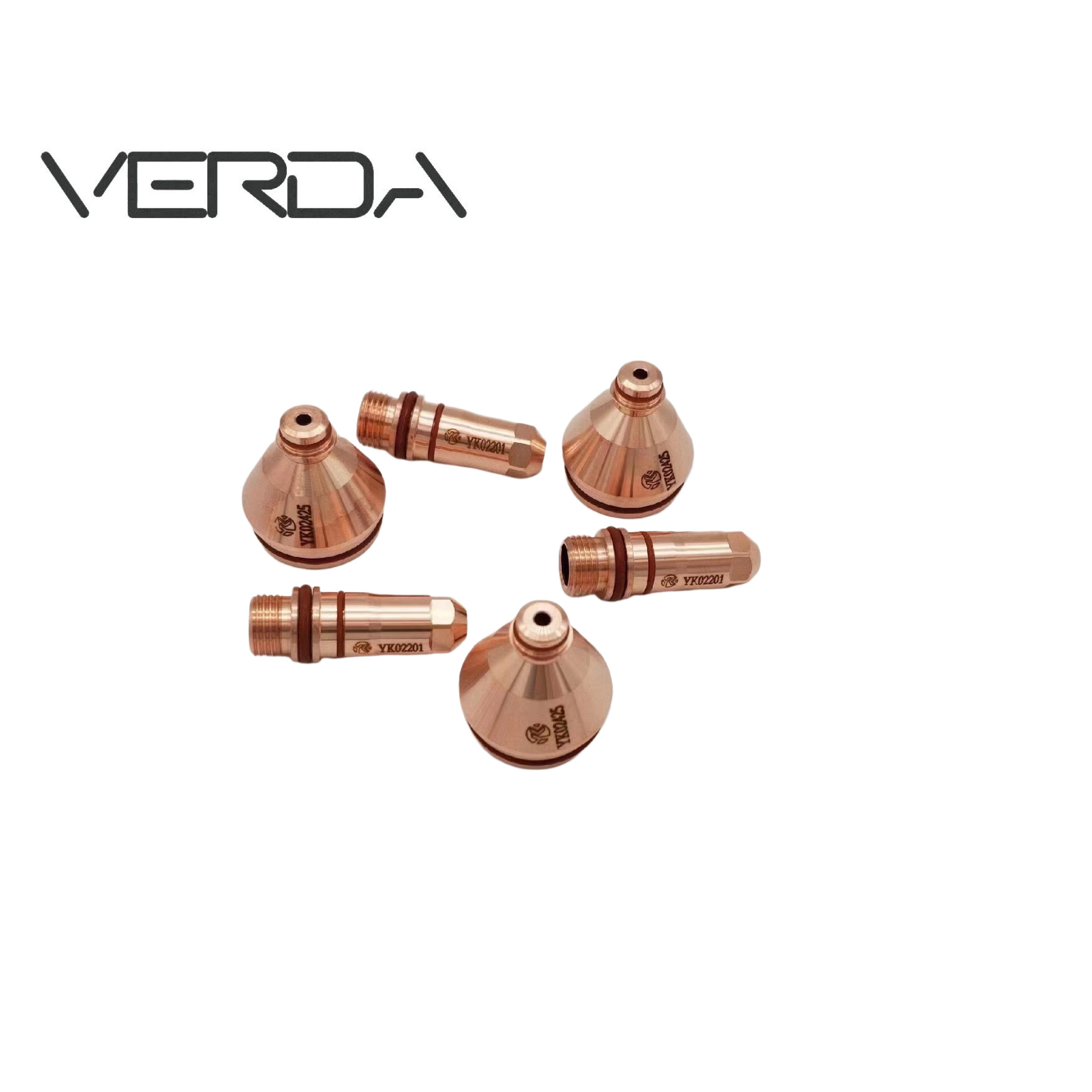 Quality Goods YK330 Plasma Cutting Consumable Plasma Electrode YK02201 Plasma Nozzle Torch Accessories 40A~300A Nozzle