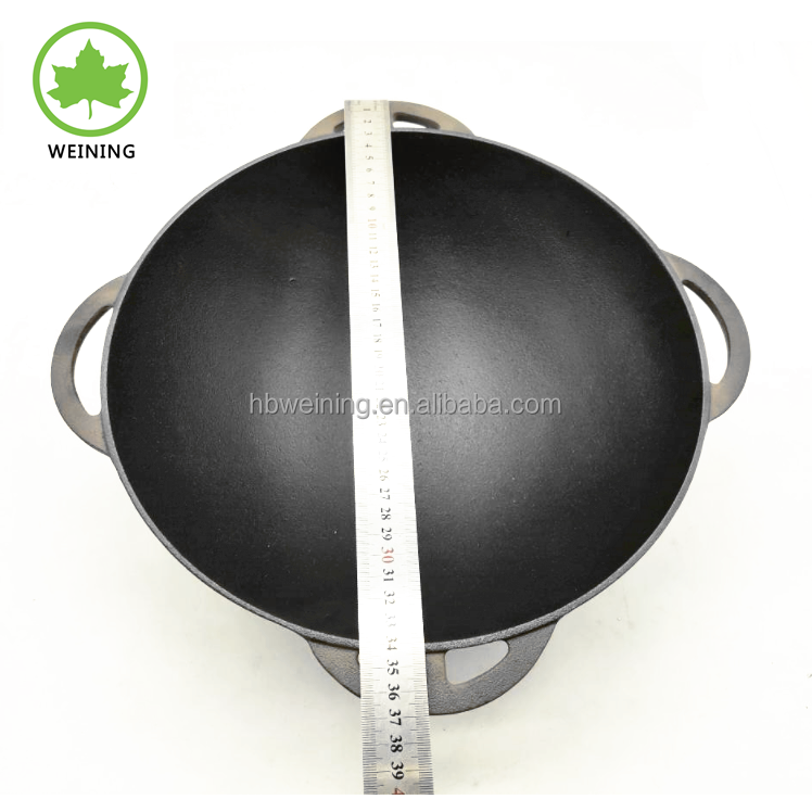 Cast iron Cauldron Kazan Cooking Oiled Outdoor Camping Pot large cast iron kazan pot