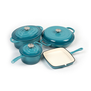 Hot sale insulated food warmer enamel cookware casserole pots