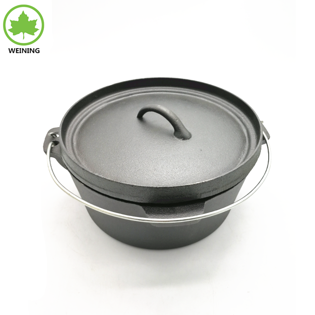 Oil Plant cast iron cookware set outdoor cookware