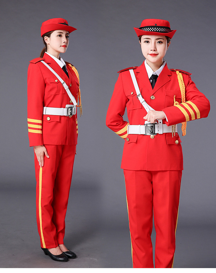 Honor guard dress National flag dress drum band performance suit customizable performance uniform