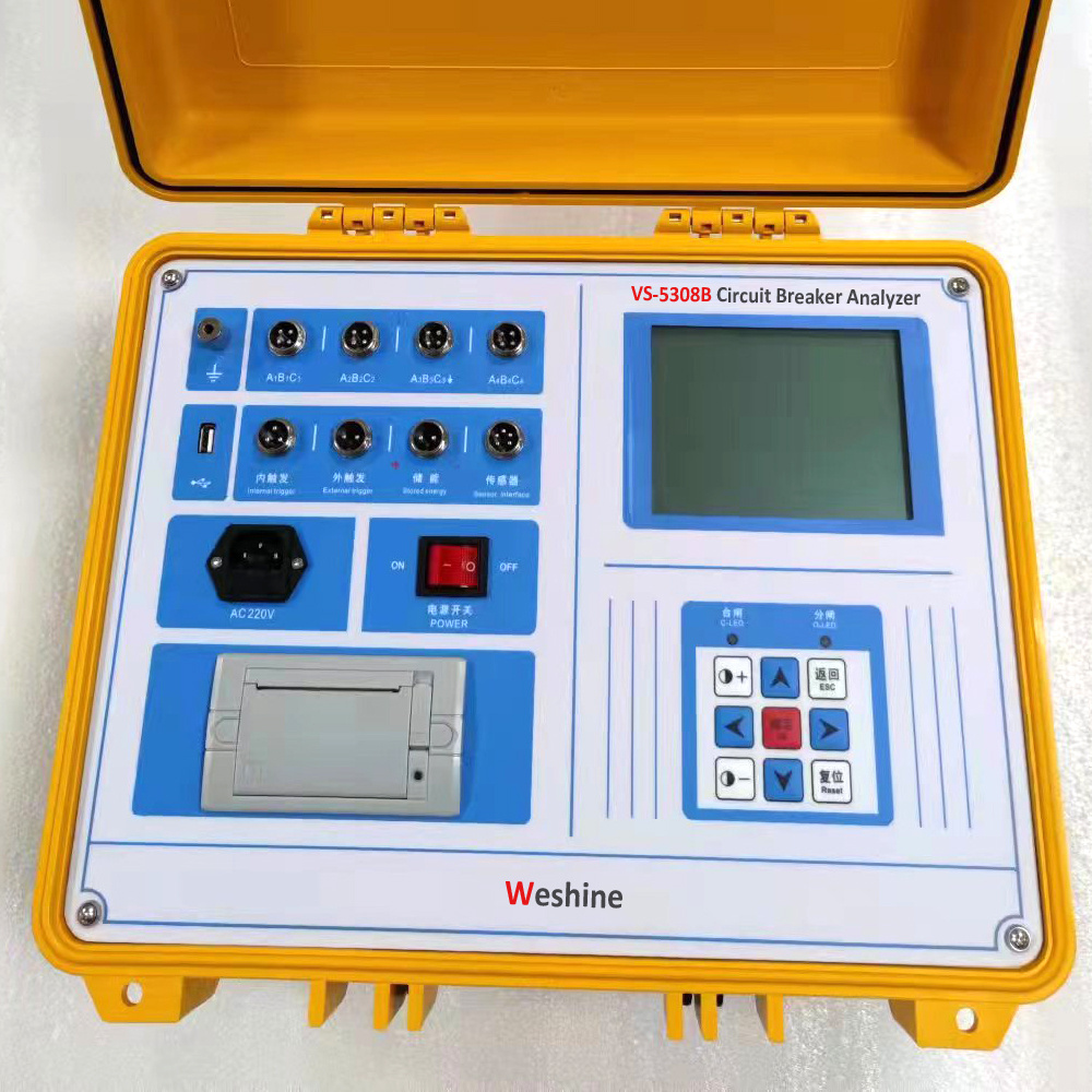 High Voltage Equipment HV Switch Dynamic Characteristic Tester CB Timing Test Set Circuit Breaker Analyzer