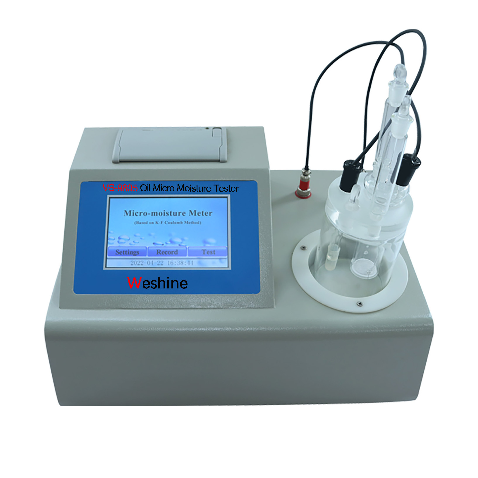 Automatic Transformer Oil Trace Moisture Meter Water Karl Fischer Titration Apparatus Water Content Tester Oil Content Analyzer