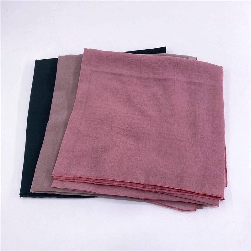 Best selling cheap plain tudung wholesale cotton voile muslim women scarves shawls hijab