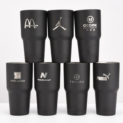 30 Oz Tumbler Vacuum Insulated Travel Mug with Sliding Lids Suitable for Holders Stainless Steel Double Wall Thermal Cup