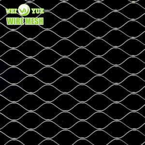 Aviary Mesh Stainless Steel Cable Wire Netting for Zoo Bird Rope Mesh