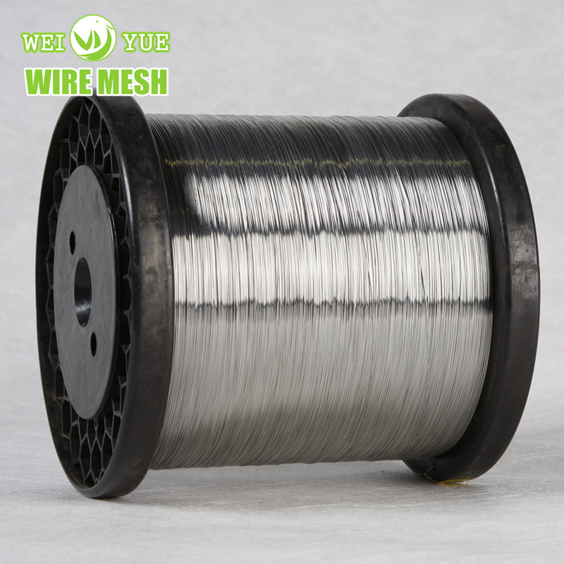 0.018-0.08 micron stainless steel metal filament Stainless steel wire for netting and textile