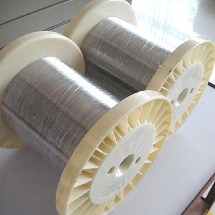 0.018-0.05mm stainless steel ultra fine wire for Cut-resistant spinning yarn Stainless steel metal filament for textile