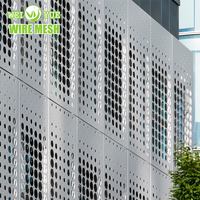 Hexagonal Perforated Metal Sheet 5mm Round Hole Micro Perforated Metal Sheets For Radiator Covers