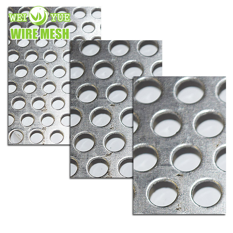 Metal Perforated Panels Galvanized Decorative Perforated Metal Sheet  Use To Wall