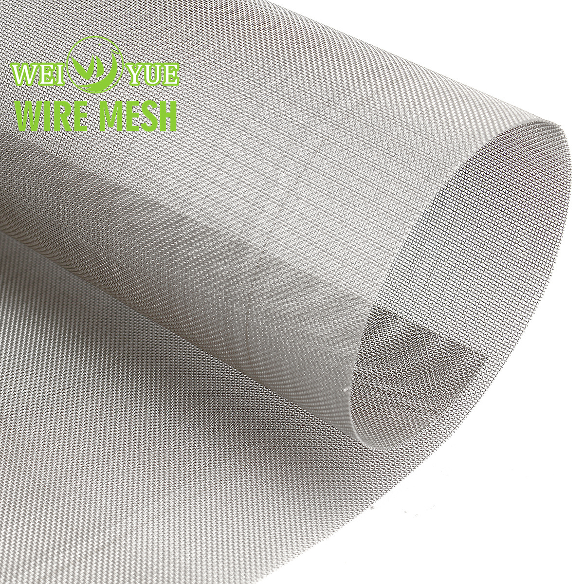 304/316 SS Steel Wire Meshes Filter Screen 20/40/60 80/100 Micron Filter Cloth Stainless Steel Woven Wire Mesh