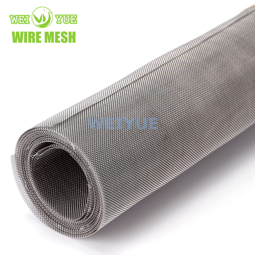 Factory Hot Sale 304/316 Stainless Steel Mesh Screen Dutch Woven Filter Wire Mesh