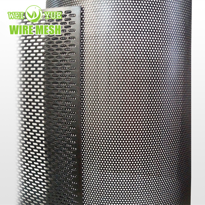 Hexagonal Perforated Metal Sheet 5mm Round Hole Micro Perforated Metal Sheets For Radiator Covers