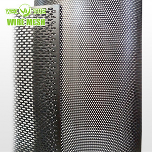 Hexagonal Perforated Metal Sheet 5mm Round Hole Micro Perforated Metal Sheets For Radiator Covers