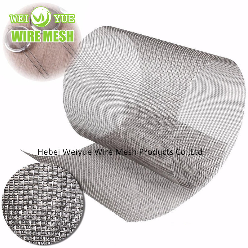 Factory Hot Sale 304/316 Stainless Steel Mesh Screen Dutch Woven Filter Wire Mesh