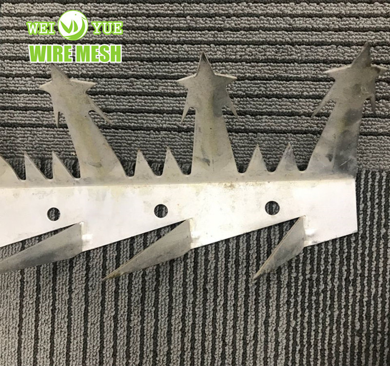 Anti Climbing Spikes/ Galvanized Steel Wall Fence Anti Climb Wall Spik