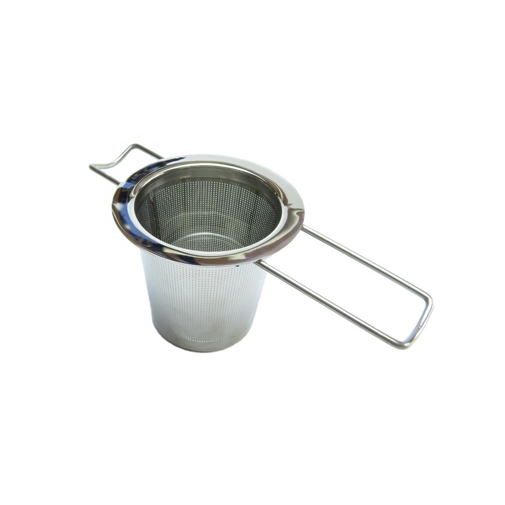 Chinese Supplier Wholesale Tea Infuser Strainer,Loose Tea Infuser and Strainer - Premium Stainless Steel - Single Cup Steeper