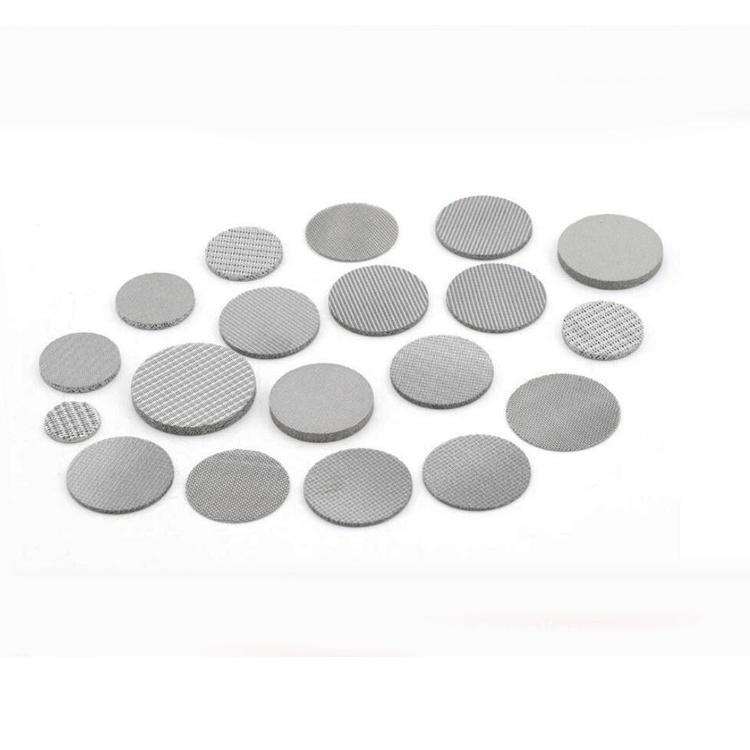 Stainless Steel Sintered Powder Metal Porous Disc Filter