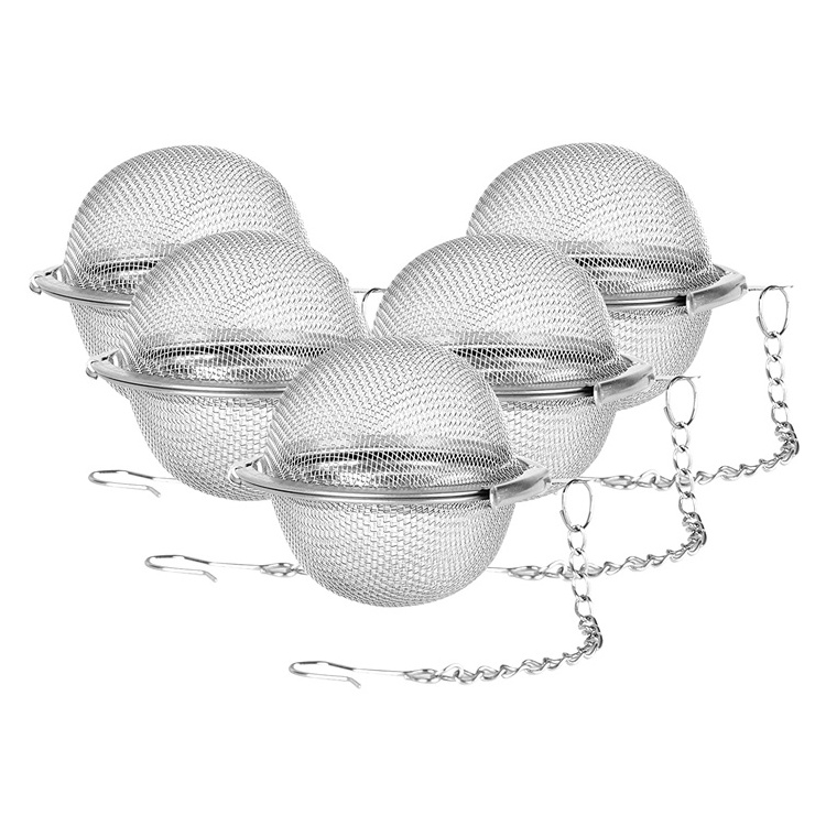 Weland Stainless Steel Tea Pot Metal Ball for Loose Tea