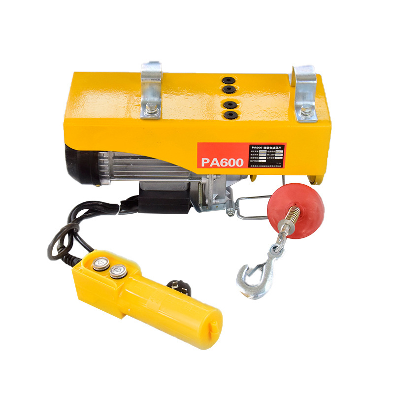 Construction Lift Mini Electric Hoist Winch 250kg Mini Electric Hoist 500kg 1000 Kg Pa500 Suppliers