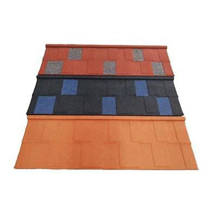 China decra roofing tiles composite stone coated metal roof shingles Wan Er