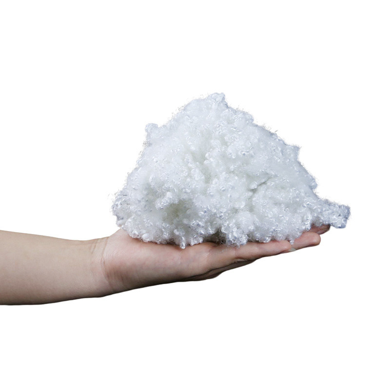 NON-ALLERGIC LONG-LASTING WHITE APPEARANCE 15D x 64mm HOLLOW CONJUGATE SILICONIZED POLYESTER FIBER