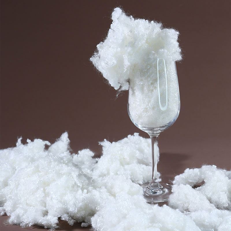 100% Polyester Staple Fiber Recycled Polyester Staple Fiber Polyester Fiber Filling Filler