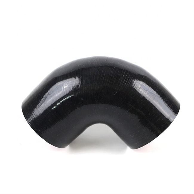 Fast sale car engine silicone air intake hose 4 inch 102mm 90 degree elbow silicone rubber hose