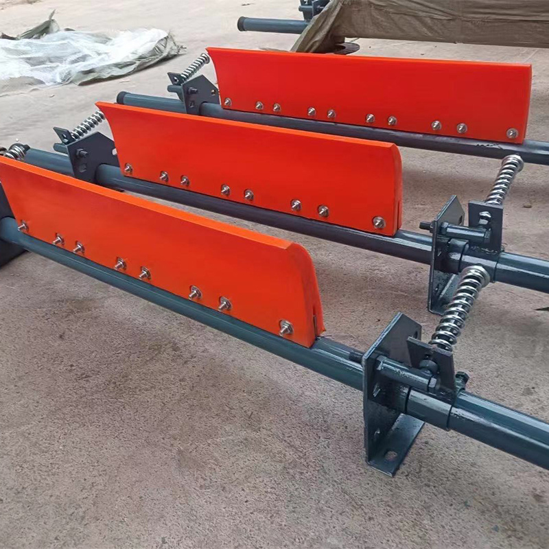 Belt polyurethane finger scraper conveyor finger belt cleaner