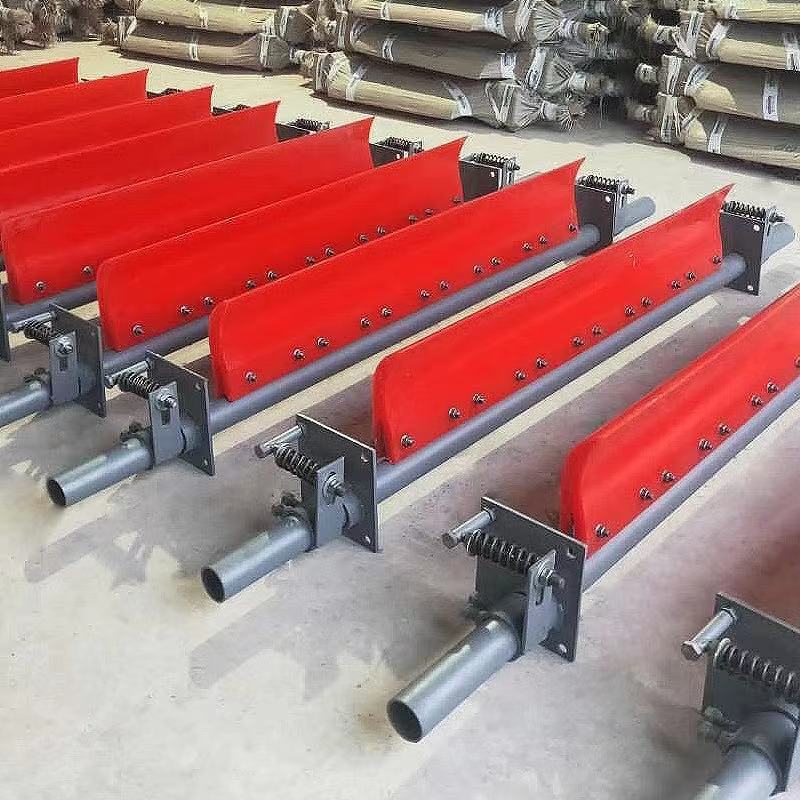 Belt polyurethane finger scraper conveyor finger belt cleaner