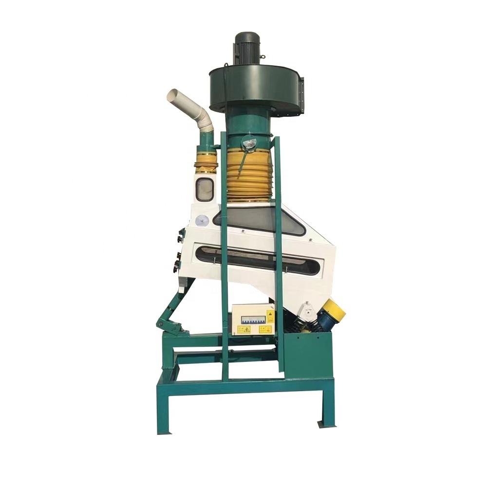 High efficient high corn Broadbeans grain tqsx destoner machine Coffee Destoner Stone Removal