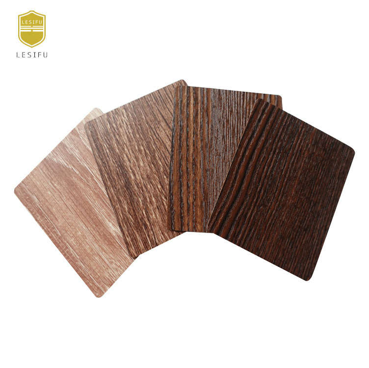 Lesifu Hot selling China Factory high pressure laminate woodgrain formica hpl decor lamin