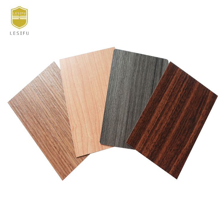 Lesifu Hot selling China Factory high pressure laminate woodgrain formica hpl decor lamin