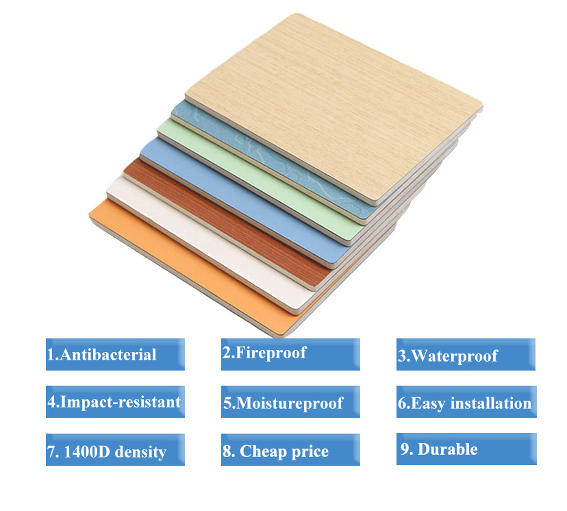 Lesifu decorative fireproof fiber cement board decor wall panel interior cladding wood wall panels indoor cement fiber wall