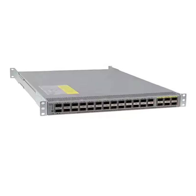 N9K-C93216TC-FX2 new in box 96 port switch 100M/1/10GBASE-T and 12p 40G/100G QSFP28 N9K-C93216TC-FX2