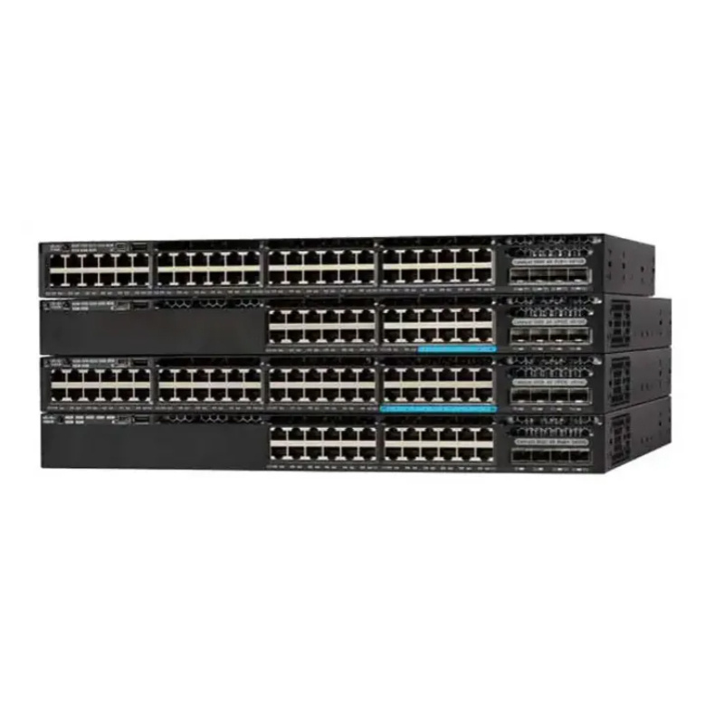 WS-C3650-48PD-S 3650 Series 10/100/1000 Layer 2 Gigabit Ethernet 48 POE+ Ports 2 10G SFP+ Switch WS-C3650-48PD-S