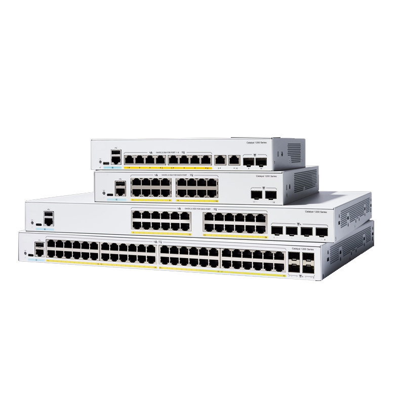 New hot selling C1200-8T-D C1200 series 8 port gigabit Ethernet switches network data access switch C1200-8T-D