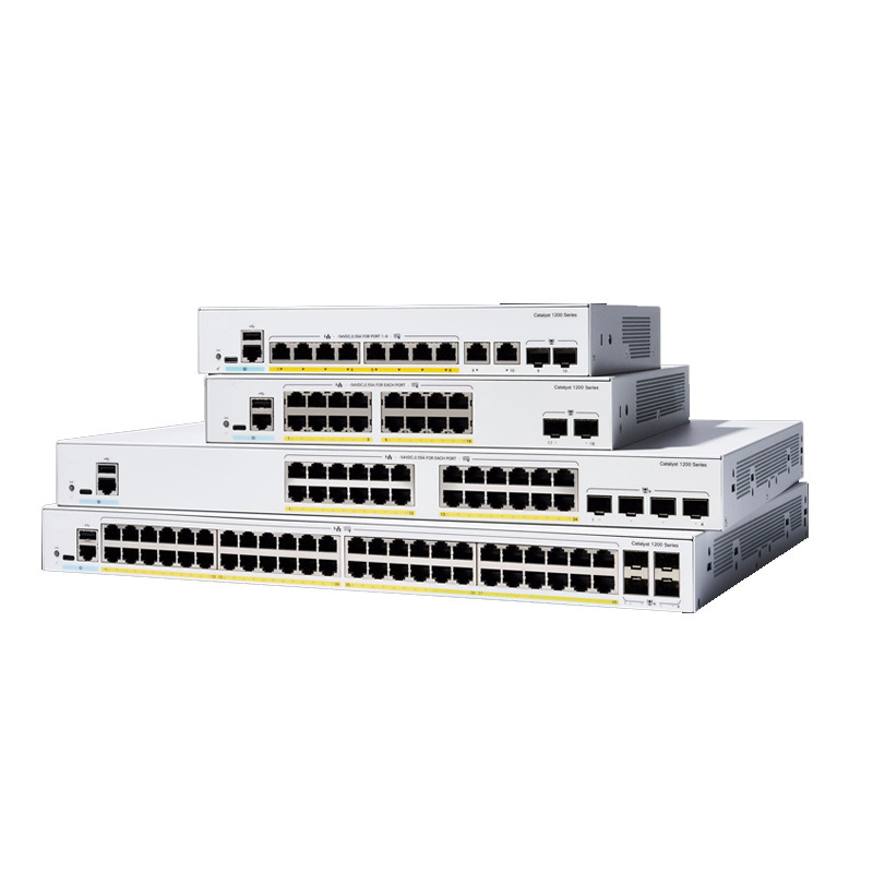 New hot selling C1200-8T-D C1200 series 8 port gigabit Ethernet switches network data access switch C1200-8T-D