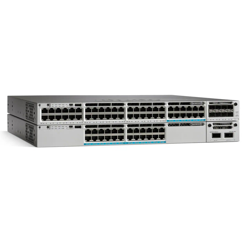 WS-C3850-24XU-L 3850 series 24 Port LAN Base 10 Gigabit Ethernet UPoE switches Layer 2 stackable access switch WS-C3850-24XU-L