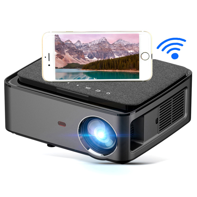 VGKE Full HD 1080P Smart Android WiFI Home Theater LED 3D Proyector Beamer LCD Video Hologram Mobile Projector 4K