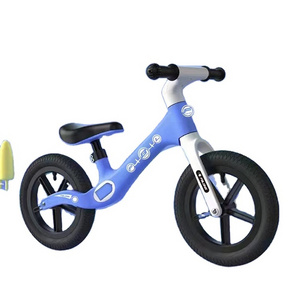 Customized New Model 12 Inch Black Color Toys Ride On Car Children's Scooter Foot Push Mini Baby Kids Balance Bike for Children