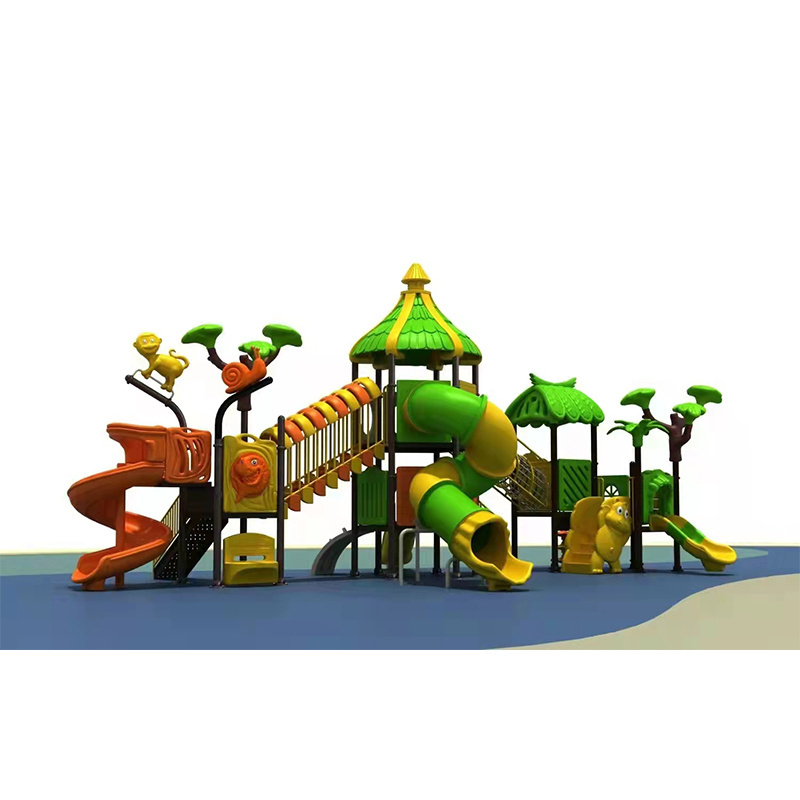 New theme children's indoor slide and swing newly designed children's park combination equipment outdoor playground equipment ch