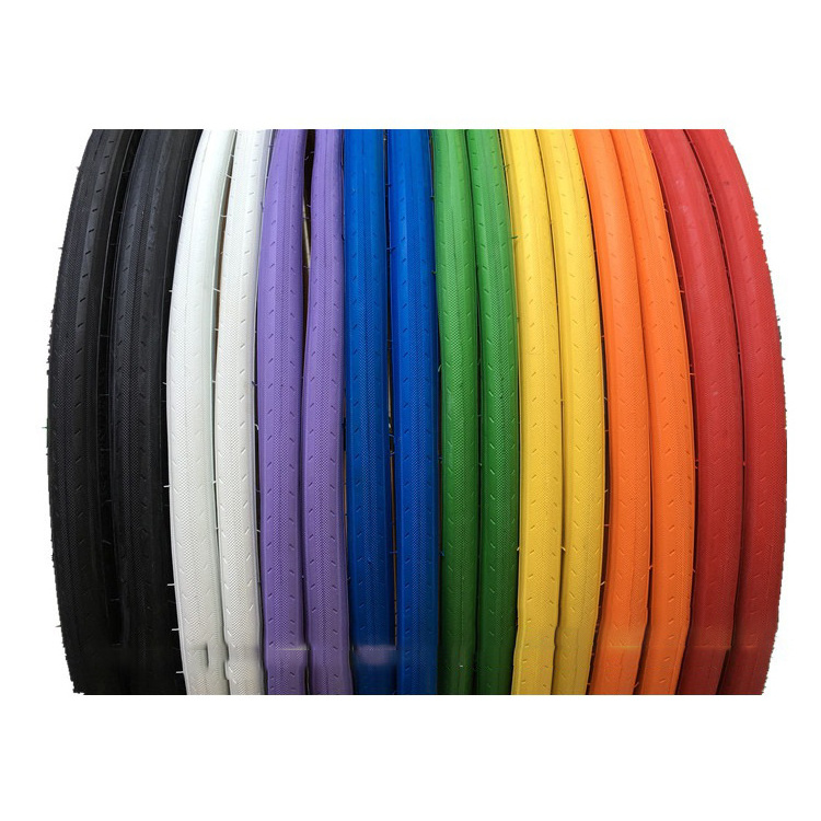 Non Inflatable 700*23C 25C 35C Color Tyre for Fixed Gear Bikes mountain bike tires 27.5 x 1.95 bike tire 700