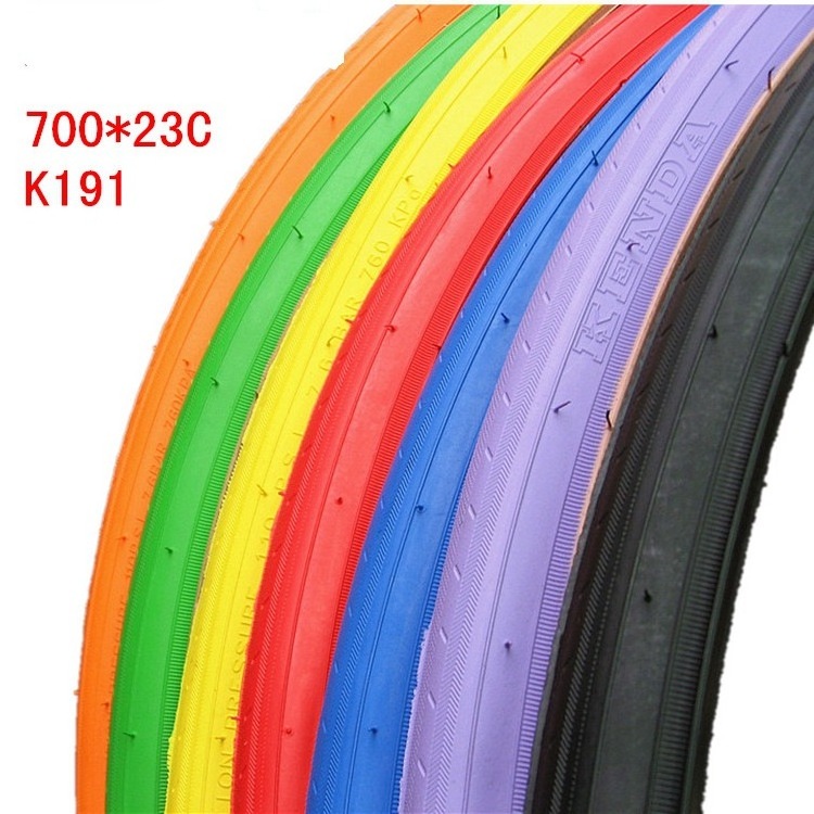 Non Inflatable 700*23C 25C 35C Color Tyre for Fixed Gear Bikes mountain bike tires 27.5 x 1.95 bike tire 700