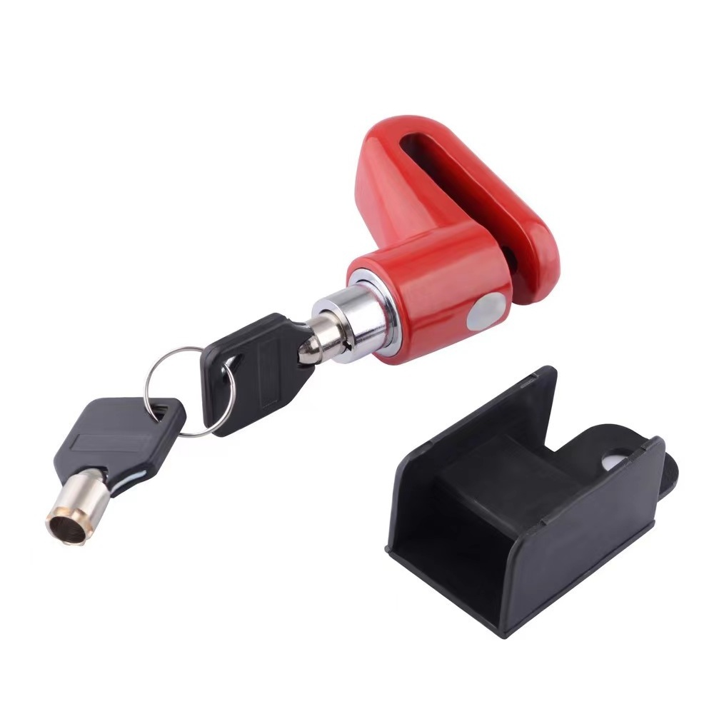 Disc Brake Lock Alarm Motorcycle Lock Anti-theft Wheel Padlock Motorbike Bike Disk Brake Lock