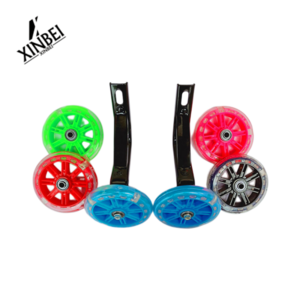 Children's Bicycle Training Wheels 12 14 16 18 20 Inch PU Flash Training Wheels For Bicycle