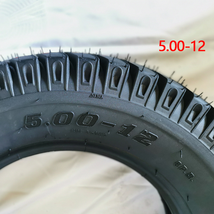 tyre 3.50-12 3.75-12 4.00-12 4.50-12 4.00-10 5.00-12 tubeless Electric bicycle pedal Scooter Motorcycle Tyre